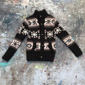 Abercrombie & Fitch chunky wool sweater